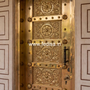 Brass Staircase Railing Design With Premium Finish Front Home Stairs Design