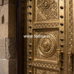 Luxury Brass Stair Railing With Designer Style Steel Frame Stairs Design