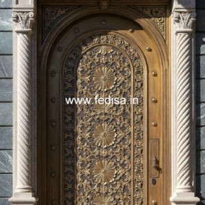 Antique Brass Handrail Design For Classic Villas Modern Balcony Railing Design