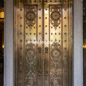 Designer Brass Stair Railing For Contemporary Spaces Home Front Railing Design