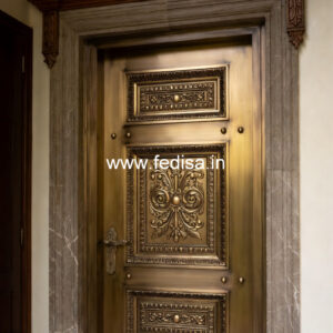 Traditional Brass Railing Design With Engraving Cast Iron Railing Design