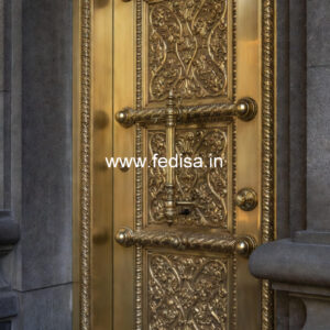 Luxury Brass Balcony Railing For Elegant Homes Steel Pipe Railing Design