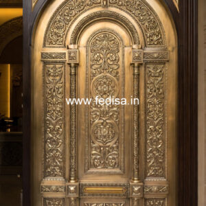 Designer Brass Staircase Railing With Fine Finish Simple Balcony Grill Design