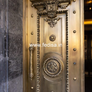 Elegant Brass Railing Design With Artistic Finish Modern Boundary Wall Railing Design