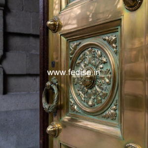 Stylish Brass Staircase Railing For Luxury Villas Chhat Ki Railing Ka Design