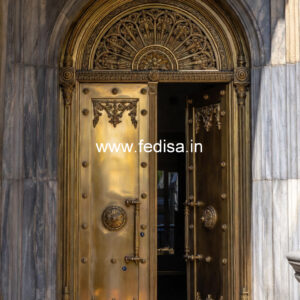 Modern Brass Handrail Design For Elegant Interiors Rooftop Railings Design