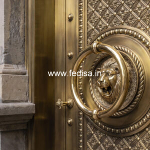 Brass Balcony Railing Design With Classic Appeal Steel Railing Main Pillar Design