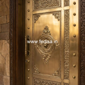 Antique Brass Handrail Design For Classic Villas Minimalist Stair Railing