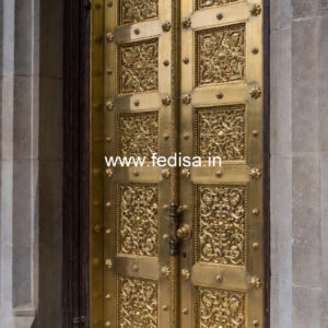 Elegant Brass Handrail Design For Interiors Makan Railing Design