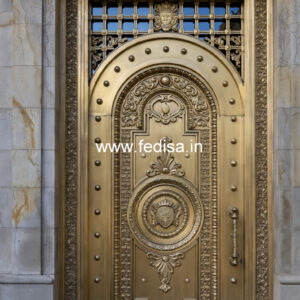 Designer Brass Staircase Railing With Custom Patterns Railing Style