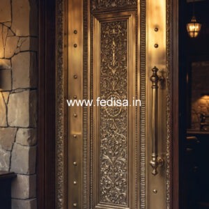 Brass Railing Design For High-end Interiors Terrace Handrail Design