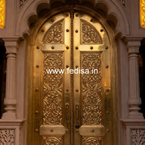 Custom Brass Staircase Railing With Designer Look Boundary Wall Steel Railing