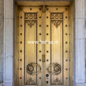 Stylish Brass Staircase Railing With Elegant Look Cement Railing Pillar Design