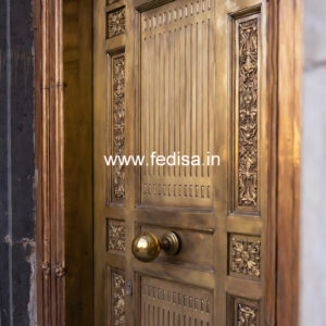 Designer Brass Railing Design With Artistic Finish Veranda Steel Railing Design