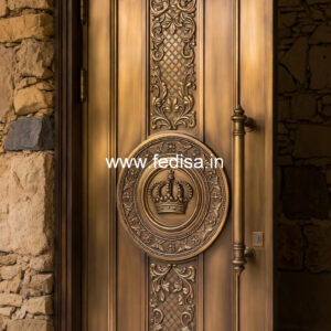 Luxury Brass Railing Design For Modern Villas House Handrail Design