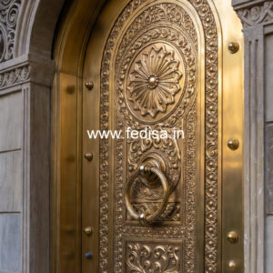 Brass Balcony Railing Design With Premium Style Iron Railing Color