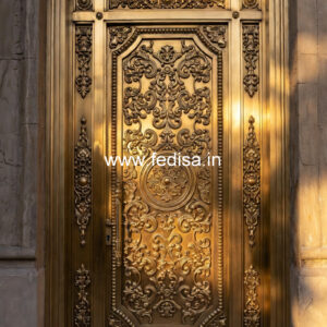 Decorative Brass Railing Design For Elegant Villas Wooden Railing Pillar Design