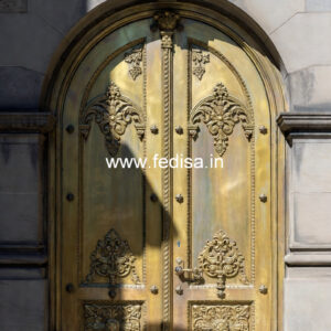 Decorative Brass Balcony Railing For Elegant Homes Curved Railing Design