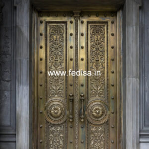 Modern Brass Stair Railing Design For Interiors Sidhi Ka Grill Design