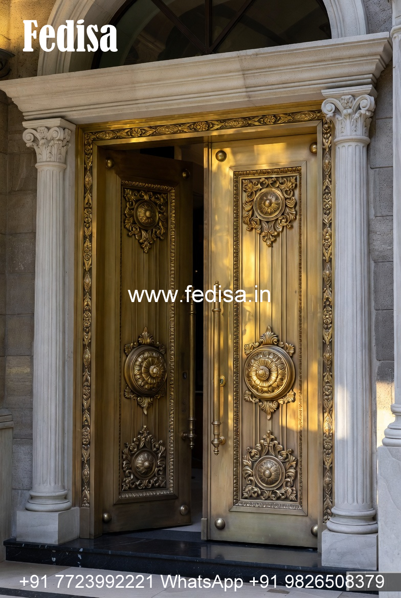 Brass Balcony Railing Design With Luxury Finish Ghar Ka Railing Design