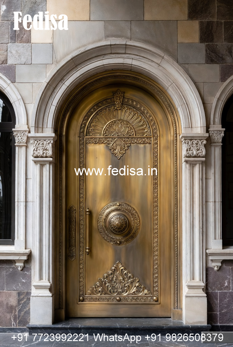 Ornamental Brass Railing Design For Classic Homes Balcony Metal Grill Design