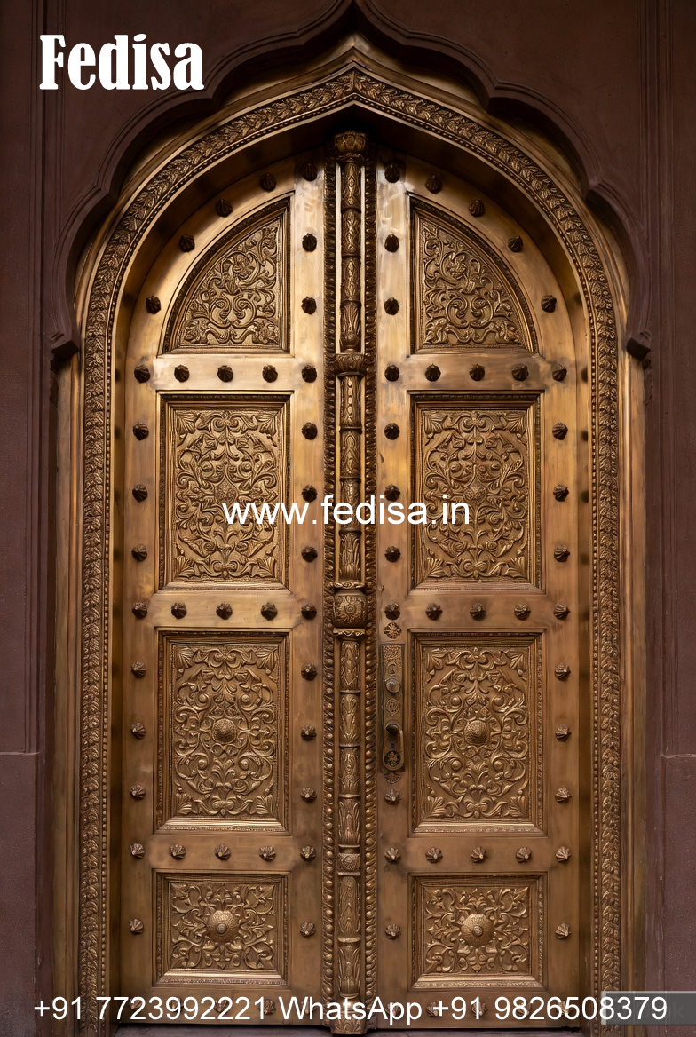 Stylish Brass Staircase Railing With Decorative Elements Jeena Railing Steel