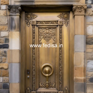 Minimalist Brass Railing Design For Modern Interiors As Railing Design