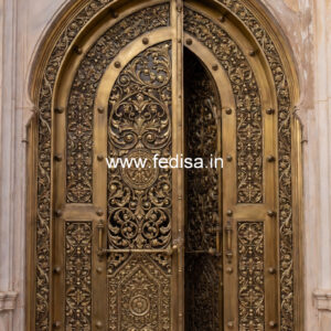 Stylish Brass Staircase Railing For Luxury Villas Steel With Glass Railing Design