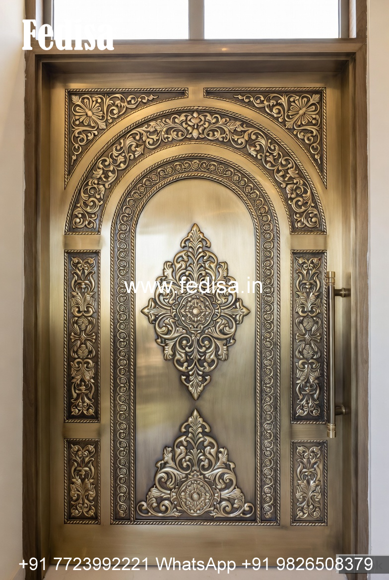 Elegant Brass Railing Design For Modern Projects Balcony Tubular Grills Design