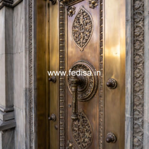 Modern Brass Staircase Railing With Unique Style Staircase Jali Design