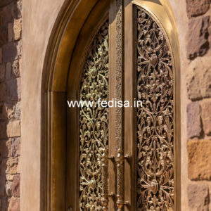 Elegant Brass Staircase Railing With Luxury Finish Simple Ss Railing Design