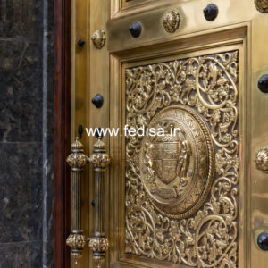 Classic Brass Staircase Design For Luxury Homes Modern Rod Iron Railing