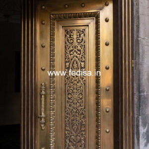 Antique Style Brass Railing Design For Classic Villas Balcony Handrail Glass Design