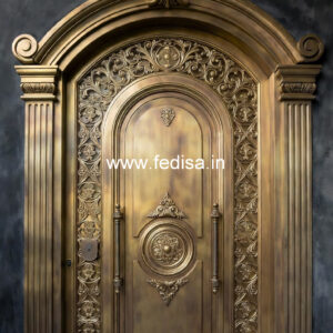 Stylish Brass Staircase Railing With Decorative Elements Front Balcony Railing Design Iron