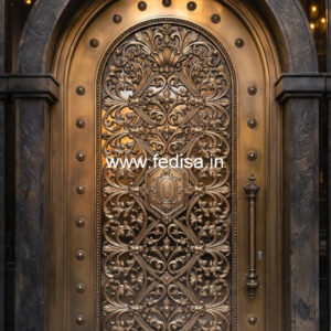 Brass Stair Railing Design With Premium Finish Glass And Steel Railing Design