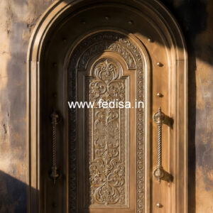 Modern Brass Handrail For Stylish Staircases Railing Metal Design