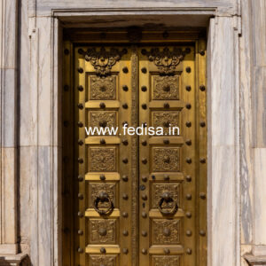 Designer Brass Staircase Railing With Custom Patterns Classic Balcony Railing Design