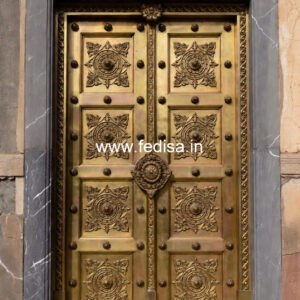 Elegant Brass Staircase Design With Decorative Finish Designer Railing Home