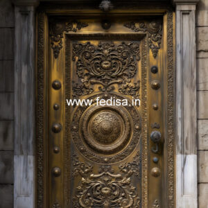 Brass Balcony Railing Design With Decorative Finish Iron Sidhi Railing