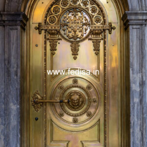 Premium Brass Balcony Railing For Luxury Spaces Roof Railing Cement Design