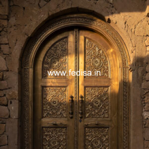 Elegant Brass Staircase Railing With Luxury Finish Railing Design For Parapet Wall