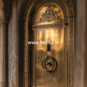 Elegant Brass Balcony Railing With Designer Style Mild Steel Staircase Railing Design