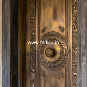 Stylish Brass Balcony Railing With Artistic Design Baranda Railing Design