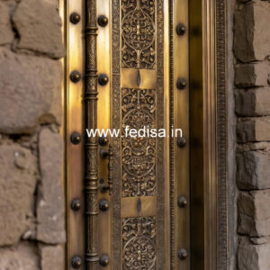 Designer Brass Balcony Railing For Homes Butterfly Design Steel Railing