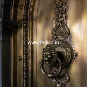 Luxury Brass Railing Design With Gold Finish Steel Railing Chhat Ka