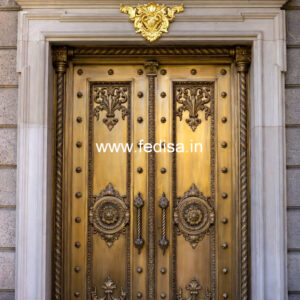 Brass Staircase Handrail With Classic Touch Balcony Wall Grill Design