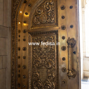 Decorative Brass Stair Railing With Unique Style External Staircase Railing Design