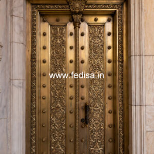 Classic Brass Balcony Railing With Royal Touch Balcony Front Grill Design