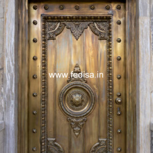 Luxury Brass Balcony Railing With Classic Style Half Wall Railing Design