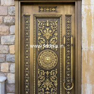 Stylish Brass Balcony Railing With Designer Look Parapet Glass Railing Design